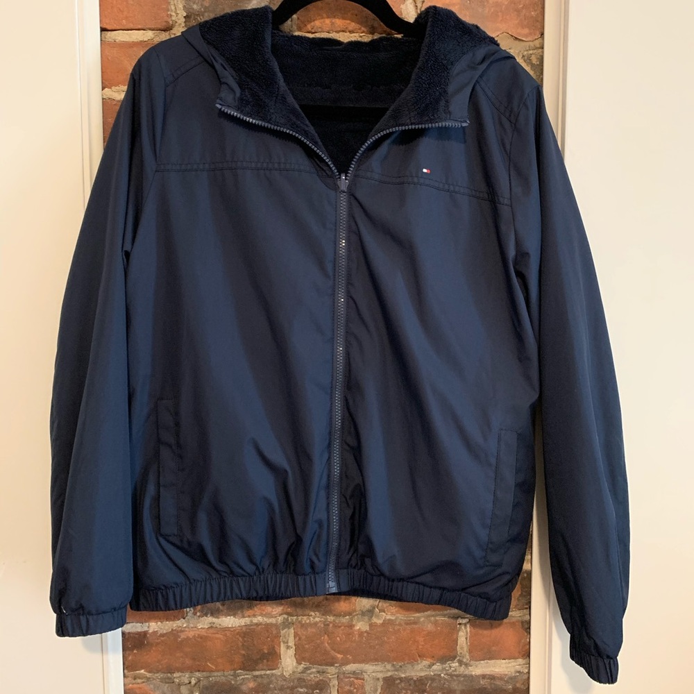 Tommy Hilfiger Reversible Jacket - Medium - Navy
